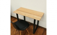 テーブル 机 デスク 木製 アッシュ アイアン ダイニング 書斎 オフィス リビング 鉄 無垢材 大川家具
