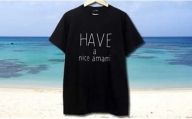 Have a nice amami 半袖Tシャツ（ブラック）