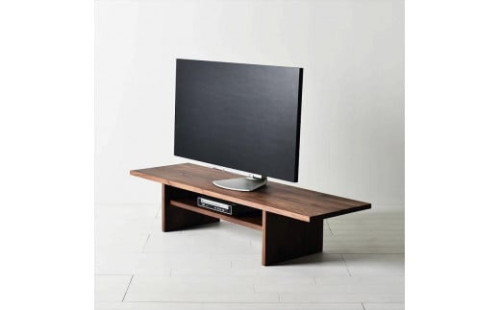 シンプルでおしゃれなテレビボード　konojiＴＶボード120／ウォールナット　テレビ台　無垢材　天然木　ロータイプ　完成品　ローボード　ローテーブル　センターテーブル　パソコンデスク　本棚