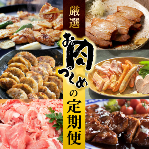 【全6回】厳選！お肉づくめの定期便 H028-068 463689 - 愛知県碧南市