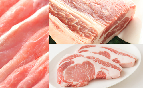 讃岐もち豚 ローススライス・テキカツ・ブロック 各1kgセット お肉 豚肉  463810 - 香川県綾川町