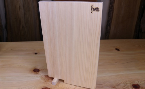 ヒノキのまな板スタンド付き  "ヒノキ" キッチン用品 包丁 雑貨 日用品  463920 - 香川県綾川町