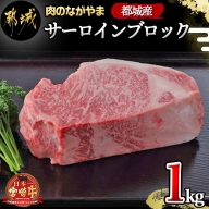 宮崎牛サーロインブロック1kg_AG-2502