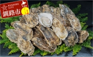 【ぷりっぷりで濃厚！】釧路管内産【活】牡蠣（特大）25個 ふるさと納税 かき 牡蠣 F4F-0622