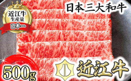 【4等級以上】【カネ吉山本】近江牛［特］すきやき用サーロイン【500ｇ】【Y075W】 47338 - 滋賀県近江八幡市