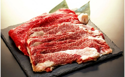 【4等級以上】近江牛　すき焼き用モモ・バラ【1kg（モモ500ｇ、バラ500ｇ）】【AB69W】
 47343 - 滋賀県近江八幡市