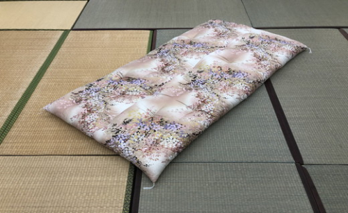 極上純綿もめん布団「敷きふとん」（赤色1枚・青色1枚）敷き2枚【CW11W】 47377 - 滋賀県近江八幡市