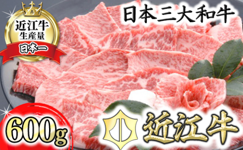 【年内発送】【４等級以上の未経産牝牛限定】近江牛カルビ焼肉【600ｇ】【AF11W】 47423 - 滋賀県近江八幡市