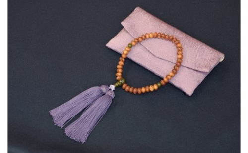 1400年の歴史を誇る近江の数珠職人が手掛けた念珠（女性用）【F002SM】 47475 - 滋賀県近江八幡市