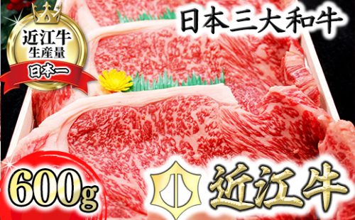 【4等級以上】近江牛サーロインステーキ【600ｇ（  200g×3枚入り）】【H013U】 47487 - 滋賀県近江八幡市