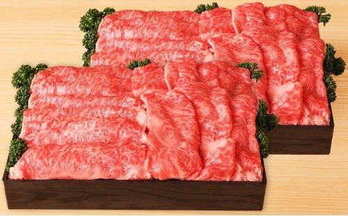 【4等級以上】近江牛 すき焼き・しゃぶしゃぶ用肩ロース【 1kg】【AB09W】 47494 - 滋賀県近江八幡市
