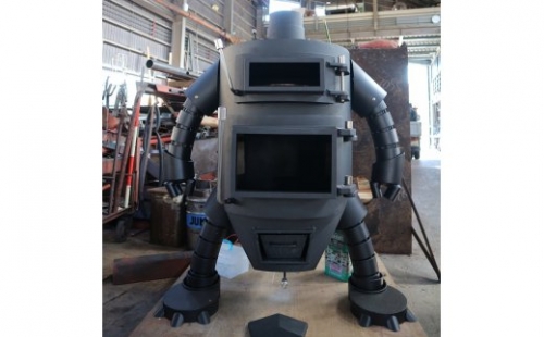 ロボット型薪ストーブ 【DH-1】