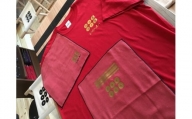 紀州戦国屋オリジナル・紀州九度山真田幸村セット（赤）＜Tシャツサイズ：XL＞