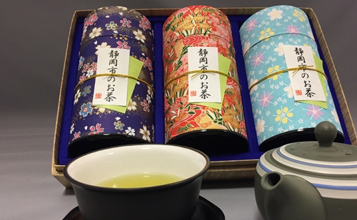 静岡市のお茶 3缶×2セット 47887 - 静岡県静岡市