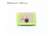 inoca  CASE　CARD【若草×紫紺】
