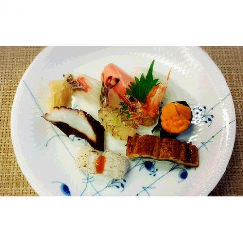 鬼楽 特選上にぎりお食事券(5人前)