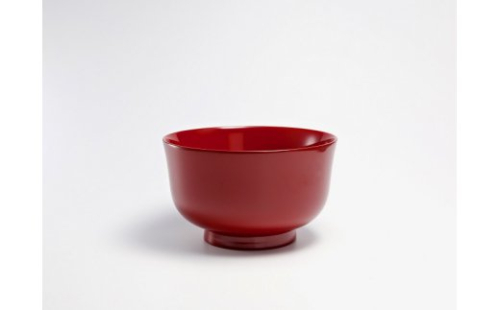 川連漆器 燻椀 IBURIWANCO 羽反椀 朱【秋田県漆器工業協同組合】[M5401] 48380 - 秋田県湯沢市
