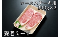 [飛騨牛]ロースステーキ用200g×2枚