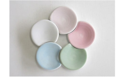 ARITA PORCELAIN LAB(アリタポーセリンラボ) たまむすび箸置セット 有田焼 かわいい モダン カラフル パステルカラー A20-147 48791 - 佐賀県有田町