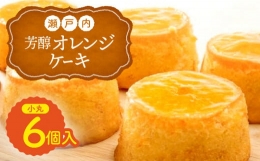 【ふるさと納税】瀬戸内芳醇オレンジケーキ(小丸6個入)