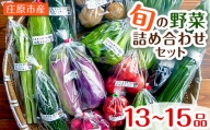 庄原産「旬の野菜」詰め合わせ箱【1345756】