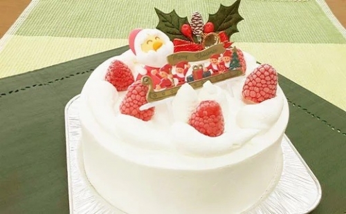 【クリスマスケーキ】＊低糖質ケーキ（生クリーム5号） 493859 - 埼玉県鴻巣市