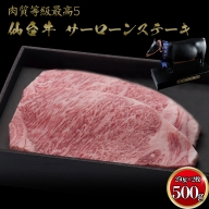 (01761)仙台牛 サーロインステーキ250g×2枚
