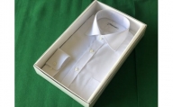 オーダーワイシャツ　-川西町産貝ボタンを使用-【生地：ノーアイロン】WP（白蝶貝） 貝釦 パターンオーダー メンズ Yシャツ ビジネス 形態安定 日本製