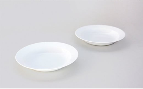 2016/ SD Deep Plate set【2016/オリジナル】有田焼 食器 器 皿 深皿 プレート ディーププレート 2枚 ホワイト シンプル AA40-387 497525 - 佐賀県有田町