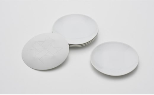 2016/ CH Plate set【2016/オリジナル】有田焼 食器 器 皿 小皿 プレート 5枚 ホワイト シンプル AA45-345 497611 - 佐賀県有田町
