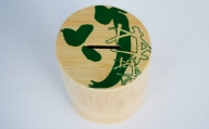 【緑】竹筒の貯金箱