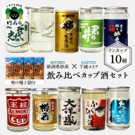 新潟県妙高飲み比べカップ酒セット(下越エリア)