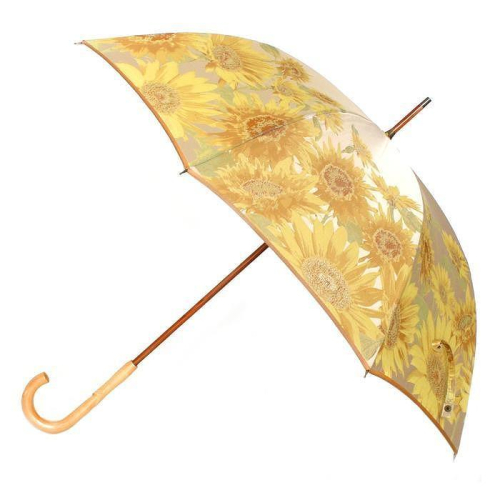 槙田商店【晴雨兼用】長傘 ”絵おり” 向日葵 FAA5066 522559 - 山梨県富士河口湖町