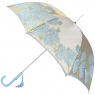 槙田商店【晴雨兼用】長傘 ”絵おり” 紫陽花 FAA5068
