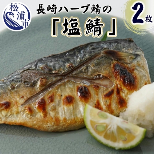 【B1-126】サバがこんなに美味しいなんて！長崎ハーブ鯖の「塩鯖」2枚 523681 - 長崎県松浦市
