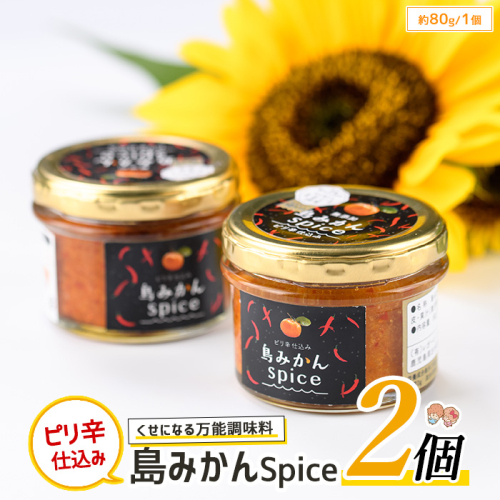 長島の島みかんスパイス(2個)【レガーレ・ワキタ】waki-7340 526043 - 鹿児島県長島町