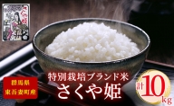 【東吾妻町産】特別栽培ブランド米 さくや姫 10kg(5kg×2袋)