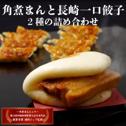 【ふるさと納税】E171p 角煮まんと長崎一口餃子2種の詰め合わせ