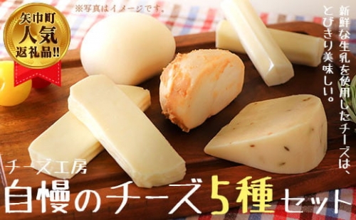 チーズ工房・自慢のチーズ５種類セット