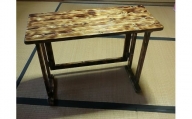 木製レトロ風 折り畳みテーブル（大）