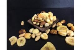 【ふるさと納税】Nuts＆バナナチップ Premium