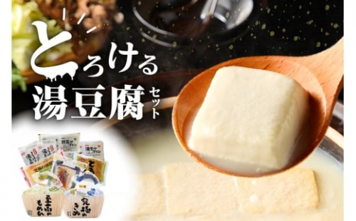 とろける湯豆腐セット 534903 - 愛知県高浜市