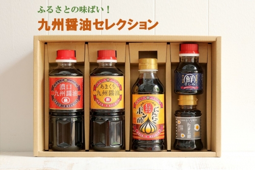 ふるさとの味ばい！九州醤油セレクション【A5-411】 537575 - 福岡県飯塚市