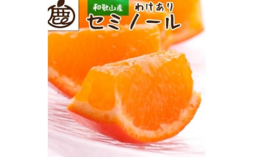 ［先行予約］家庭用 セミノールオレンジ2.5kg+250g（傷み補償分）［春みかん］［訳あり］［光センサー食べ頃出荷］［IKE151］ 538056 - 和歌山県那智勝浦町