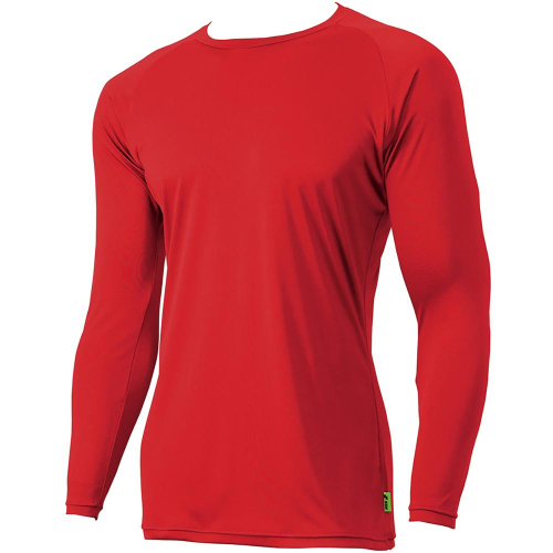 【Lサイズ／20レッド】ＳＳＫ　ミドルフィットアンダーシャツ［エアリーファン］　長袖ローネック　ＳＣＦ２３０ＬＬ 538207 - 和歌山県上富田町