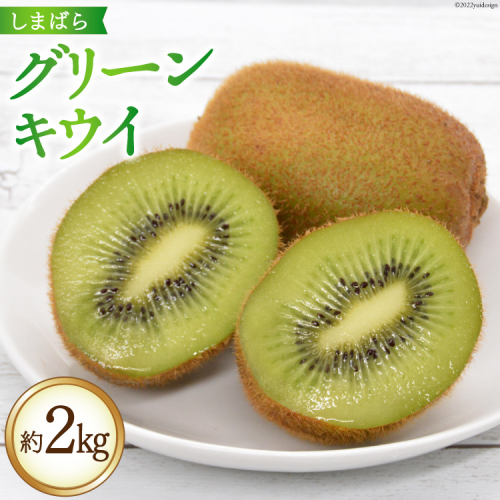 AG077【令和7年度出荷分】 数量限定 しまばら グリーンキウイ 約2kg 543920 - 長崎県島原市