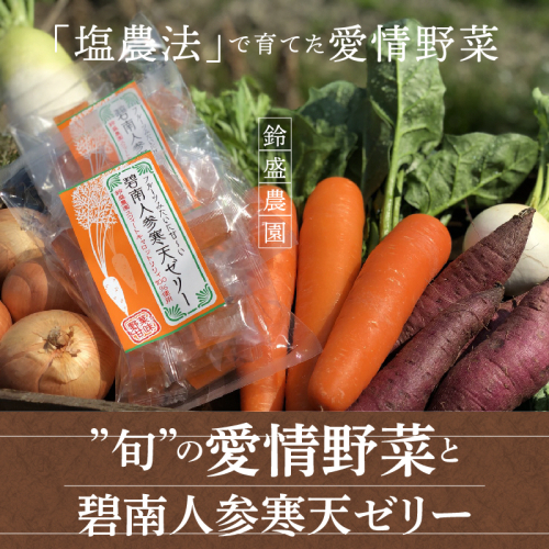 鈴盛農園”旬”の愛情野菜と碧南人参寒天ゼリー 農家直送 にんじん 甘い ゼリー 砂糖不使用 保存料不使用 着色料不使用 フルーツ スイーツ ジュース 自慢 農作物 自然 野菜 H022-011 55142 - 愛知県碧南市