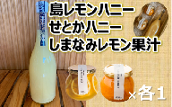 島レモンハニー+せとかハニー+しまなみレモン果汁（株式会社M.S.NAVY） [VB02300]