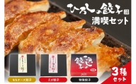 ひろしの餃子 満喫セット（もちチーズ餃子10個、特製餃子16個、えび餃子20個）　A-0833