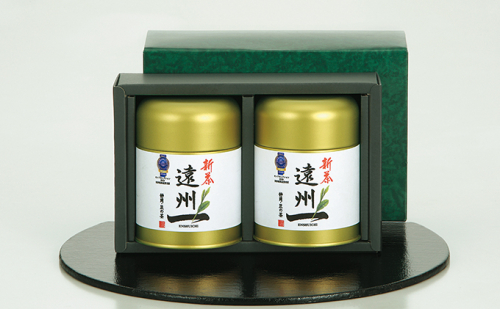 お茶の極匠がこだわった「遠州一」缶入りセット 緑茶  55405 - 静岡県森町